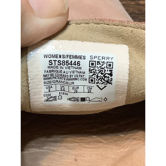 Sperry Womens Tan Leather Slip-On Loafers Size 8 Casual Shoes Comfortable - Picture 4 of 7